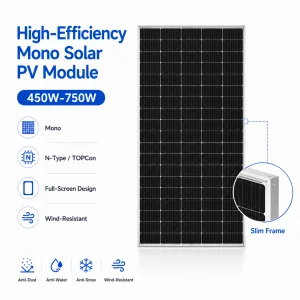 420w 450w Bifacial Solar Panel