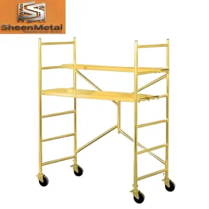 Portable Galvanized Foldable Scaffolding Mobile Frame Scaffolding System for Construction