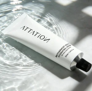 ATTATION Motherwort Multi-Hydrating &amp; Barrier-Strengthening Daily Facial Cream With Korean Botanicals Rich Texture &amp; Dermal Care