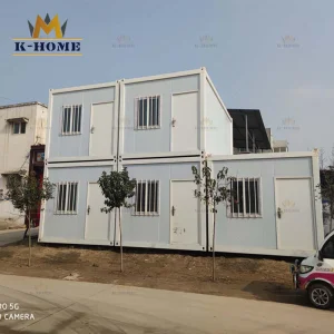 Construcción de Casa Portátil Campamento Modular Oficina de Sitio