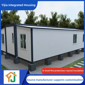 Exportación de China de vivienda de expansión de doble ala, vivienda temporal dedicada para uso posterior a desastres, plegable y reutilizable, vendida directamente por los fabricantes