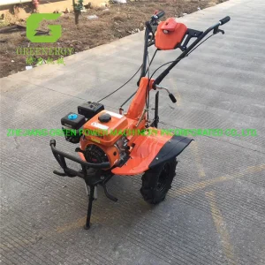 Diesel Power Tiller Gasoline Farming Tiller for Ploughing, Ditching, Weeding etc