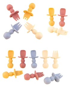 Wholesale Waterproof Customized Baby Tableware Silicone Feeding Set