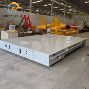 Large Capacity Battery Electric Rail Transfer Carts 1ton 2ton 3ton 5ton Handling Equipment