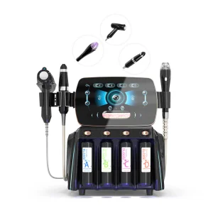2 in 1 Oxygen Facial Machine Beauty Instrument Face Massage Aqua Dermabrasion Bubble Rekuvenation Facial Cleansing Machine