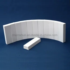 Wear Resistant Ceramic Elbow Bend Pipe Tile Lined Steel Pipeline