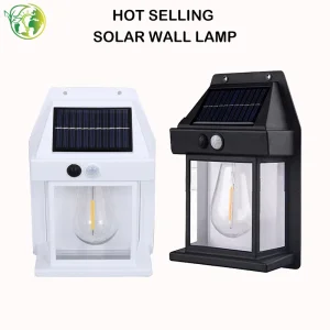 Heat-Dissipating Solar Wall Light for High-Temp Areas with Aluminum Heat Sink