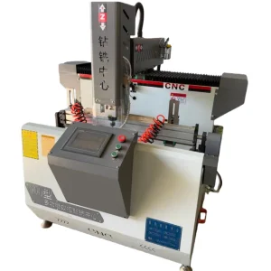 Double-Head CNC Drilling and Milling Machine Is Suitable for Aluminum Profile PVC UPVC Profile Milling and Drilling Machine