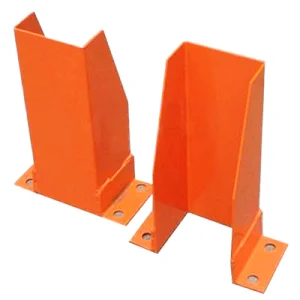 Warehouse Heavy Duty Pallet Rack Safety Protector Metal Steel Upright Protectors Shelf Foot Guard with Anti-Collision Design