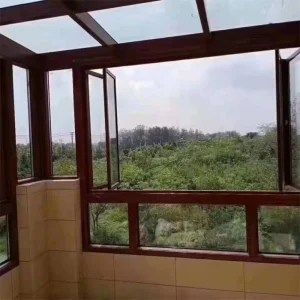 Customized Sliding Aluminium Bi Windows Aluminum Folding up Window