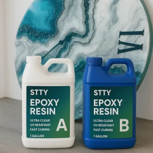 Clear High-Quality Resin for Liquid Crafting and Epoxy Projects