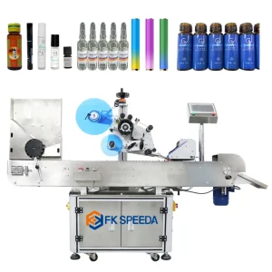 Versatile Automatic Labeling System for Bottles and Vials
