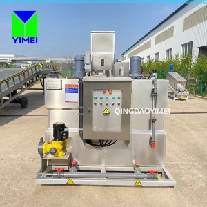 Automatic Polymer Dosing Unit Chemical Polymer Feeding Mixing and Flocculation System