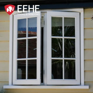 Latest Aluminum Casement Window With Grill Design