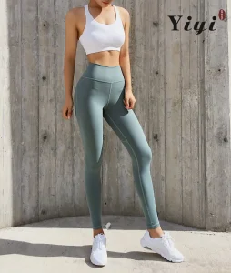 Mujeres Talla Grande Leggings de Gimnasio Personalizados Sin Costuras de Cintura Alta con Bolsillos Pantalones de Yoga