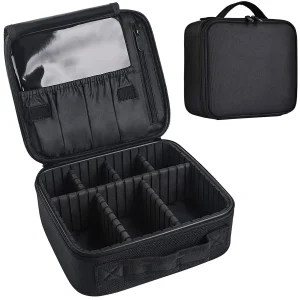 Wholesale Portable Travel Cosmetic Organizer Case Makeup Cosmetic Case Large Capacity Cosmetic Bag