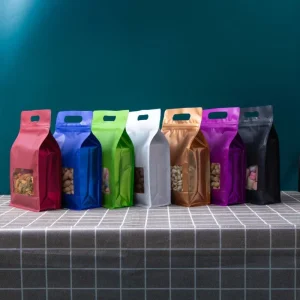 Custom Printed Reclosable Aluminium Foil Food Package Zipper Stand Packaging for Sushi Milk Pet Food Jelly Accepts CPP for Logo