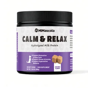 Hydrolyzed Milk Protein Calming Chews for Dogs & Cats OEM