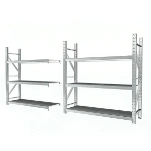 Factory Storage Shelf Steel Rack with Corrosion Protection and Powder Coated Surface for Household Supermarket Warehouse Storage