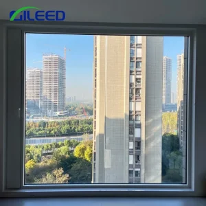 Aluminum Sound Proof Panoramic Window Big Glass Fixed Window Good View Picture Window
