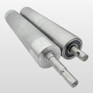 New Stainless Steel Carbon Steel Driven Roller Conveyor Belt Rubber-Coated Rollers 1 Year Warranty Food Grade