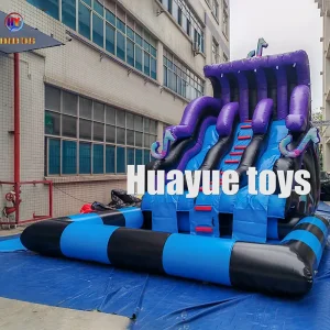 Wholesale Inflatable water slide with pool