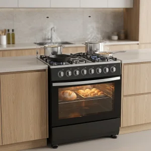 Custom Color Kitchen Range Stove with Oven Cooker with Oven Gas Stove Oven Freestanding 5 Burner OEM ODM LPG Cocinas a Gas