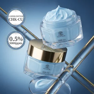 OEM Private Label GHK-Cu Blue Copper Peptide Night Cream