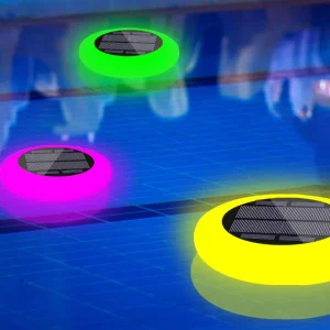 Factory Wholesale Solar Powered IP67 Waterproof Changing Floating Lamp
