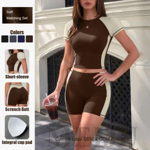 Mujeres Blusa de Manga Corta