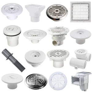 High Quality Swimming Pool Accessories Seimming Pool Fitting Return Jet Pool Pipe Inlet Outlet Suction Nozzle Drain