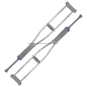 Lightweight Walking Stick Aluminum Alloy Underarm Crutch for Patient Care