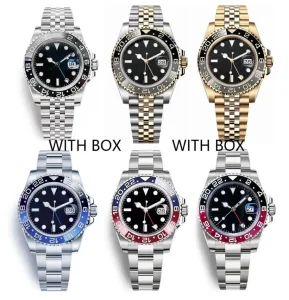 Mens Automatic Mechanical Ceramics Watches 41mm Full Stainless Steel Swimming Wristwatches Sapphire Luminous Watch U Factory Montre De Luxe