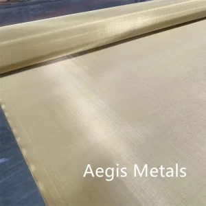 10-200 Mesh H60 H65 H70 H80 Copper Zinc Brass Wire Mesh Fabric