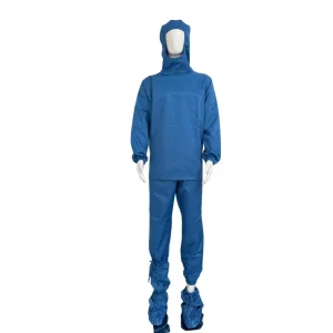 Ropa de protección industrial a prueba de llamas para trabajos de ingeniería eléctrica con tiras reflectantes y múltiples bolsillos de utilidad funcional