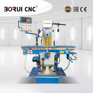 X6036 Universal Horizontal Knee Type Manual Milling Machine for Precision Drilling Boring and Slotting on Small to Medium Workpieces
