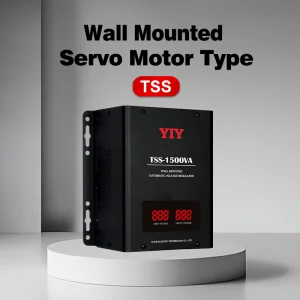 Sleek Design Single Phase Servo Voltage Regulator/Stabilizer 220V Output for Family Use