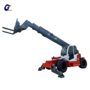 15m 17m 20m Telescopic Boom Forklift 2.5 Ton 3.5 Ton Telescopic Articulated Telehandler with Rotating Cabin