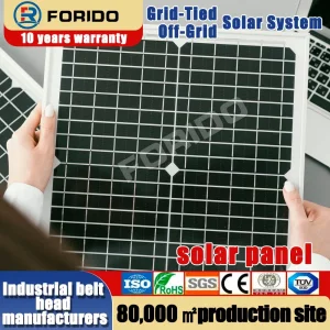 Sistema de Geração de Energia Solar com Painéis de Silício