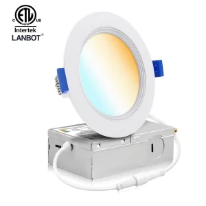 Deep Regressed Baffle Design Downlight