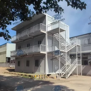 OEM Custom Heat Insulation Light Steel Structure Modular Compact Luxury Container House