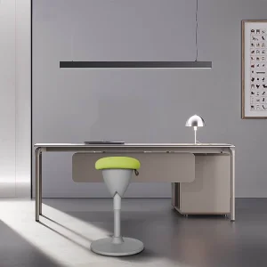 High Quality Sunon Boucle Swivel and Executive Chair Soft Round Adjustable Height Drafting Wobbly Stool With Metal Stand Collar