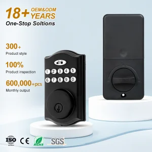 Digital Door Lock Wifi Tuya Smart Keypad Deadbolt