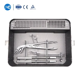 Competitive Price Lower Limb Large Fragment Trauma Plate Orthopedic Surgical Instrument Set