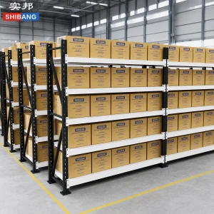 Mobile Wide Span Storage Racks 200KG Load Racks for Warehouse Tool Shelf Rack