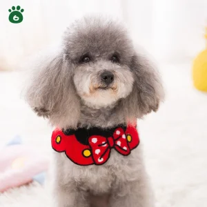 Luxury Dog Bandana Cartoon Pet Saliva Towel Puppy Scarf