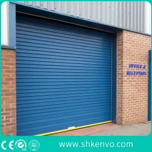 Industrial Electric Overhead 2 Hour Fire Rated Steel Roller Shutter for Warehouse or Shopping Center