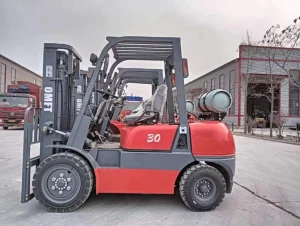 3t 3000kgs 3t Cushion Tire Gasoline LPG 3m 4.5m Full Free Mast Dual Fuel Forklift Trucks Toyota CE 1.5-3.5ton Fork Lift Hyster/Yale/Linde