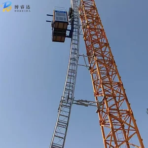 Stable and Secure Construction Site Elevator 0-50 M/Min Sc200/200 2 Ton Lifting Equipment