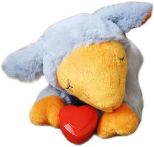 All-For-Paws Puppy Anxiety Relief Toy, Dog Sleep Aid Plush Toy, Heart Beat Behavioral Aid Toys for Puppies